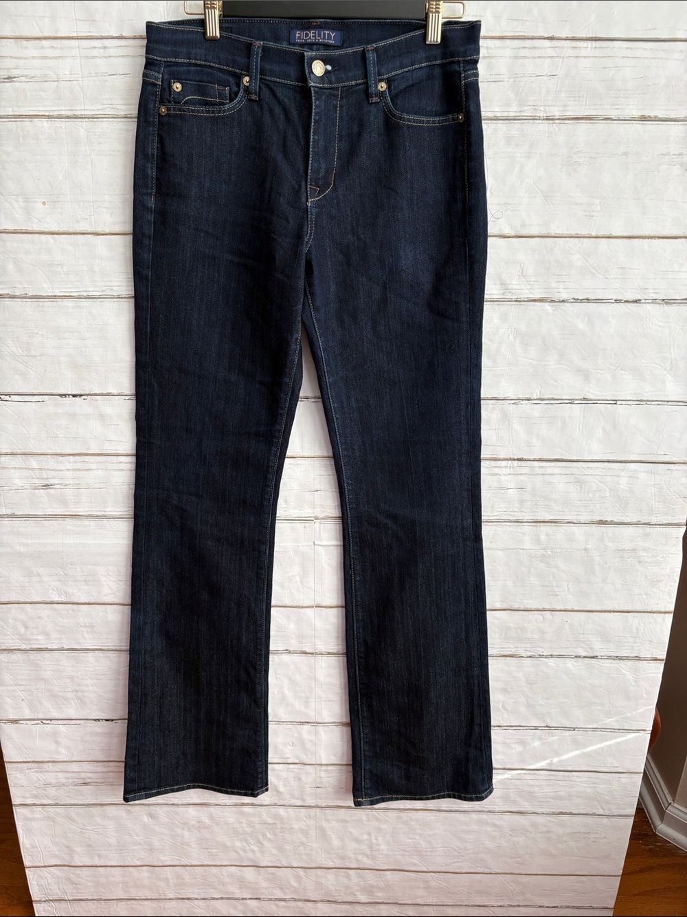 Fidelity Lily Viper Rinse Boot Cut Jeans